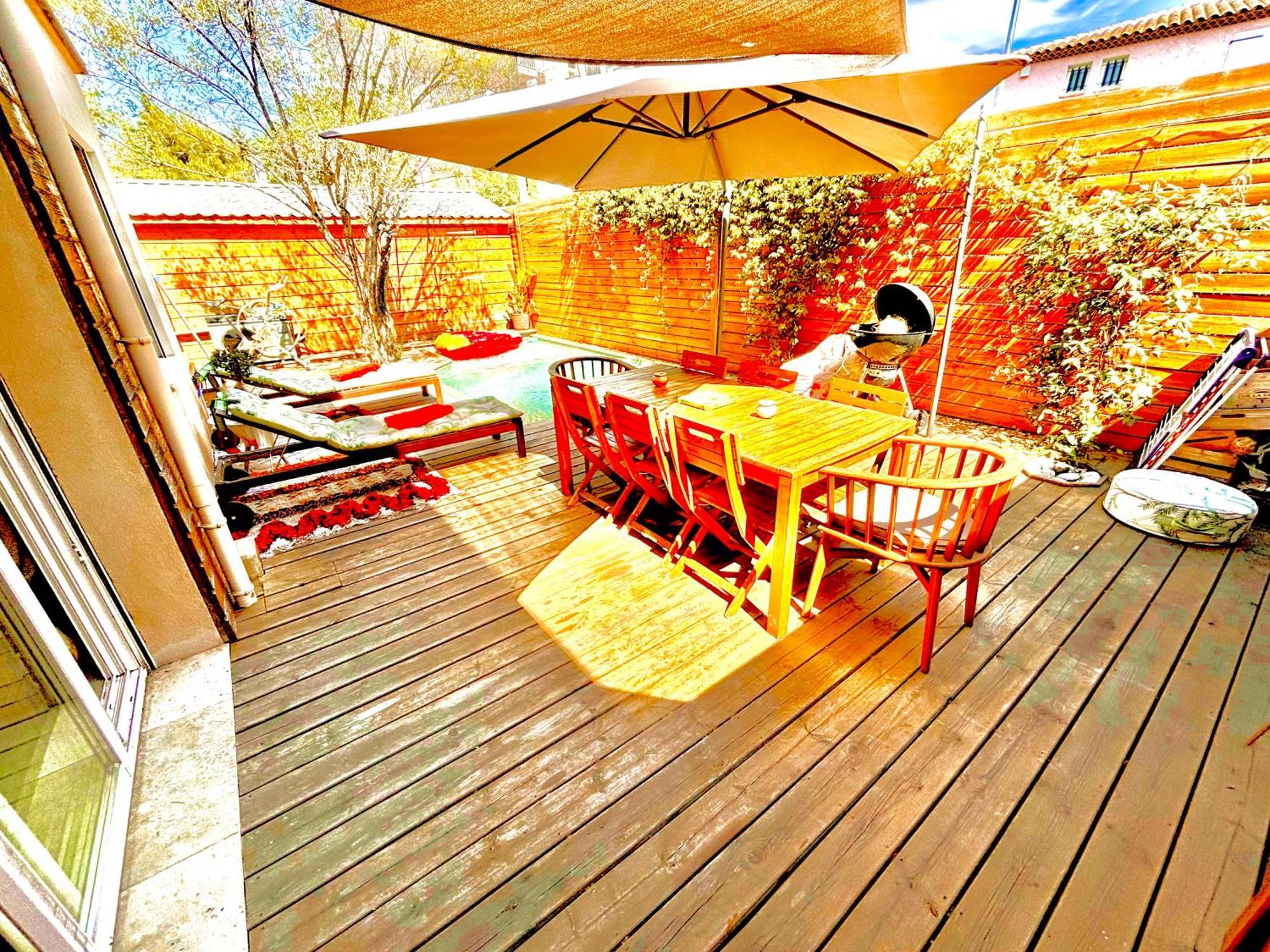 Maison Avec Piscine Et Jacuzzi Proche Des Plages Toulon Eksteriør billede