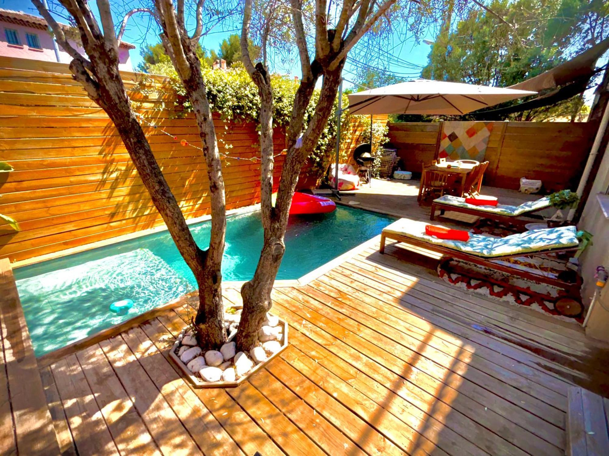 Maison Avec Piscine Et Jacuzzi Proche Des Plages Toulon Eksteriør billede